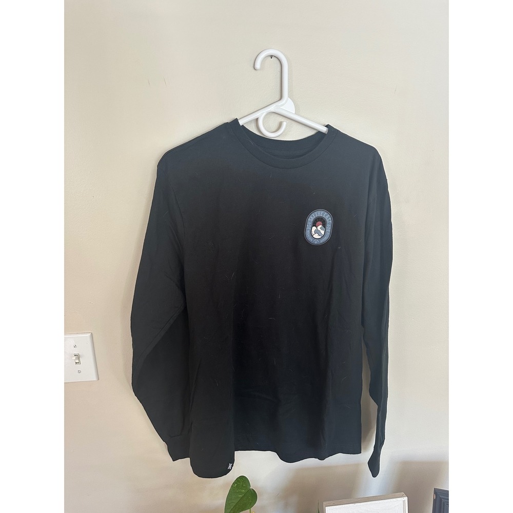 Ski The East Mountain Apparel Long Sleeve T Shirt Black Men's